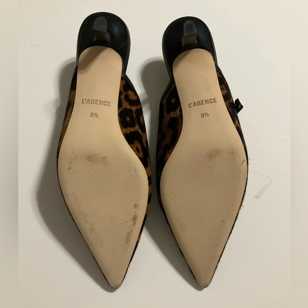 L’Agence Edith Leather Mule - Picture 7 of 8